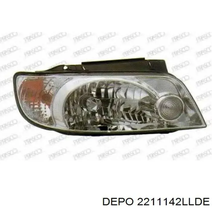 Faro izquierdo 9210117600 Hyundai/Kia