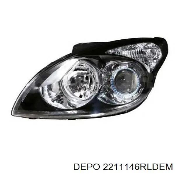 221-1146R-LD-EM Depo/Loro faro derecho