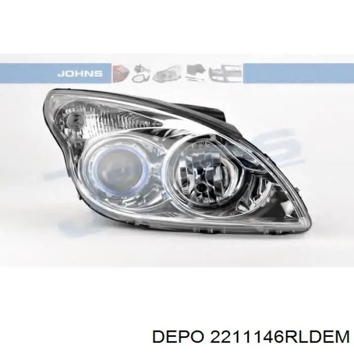 2211146RLDEM Depo/Loro/Abakus Luz derecha