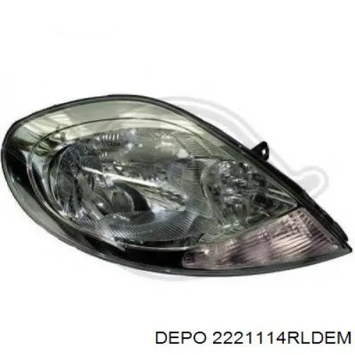 Faro derecho 2221114RLDEM Depo/Loro/Abakus