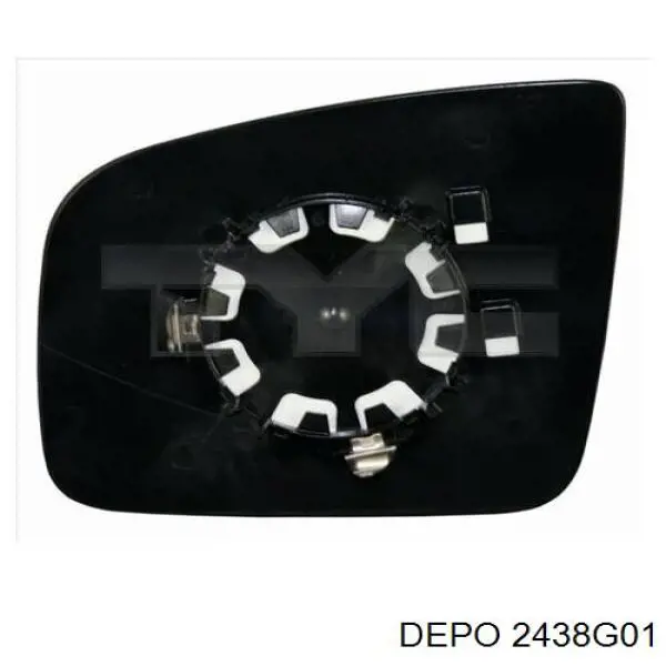 Comprar 55012033 Jumasa Cristal de espejo retrovisor exterior izquierdo