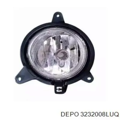3232008LUQ Depo/Loro/Abakus Luz antiniebla izquierda
