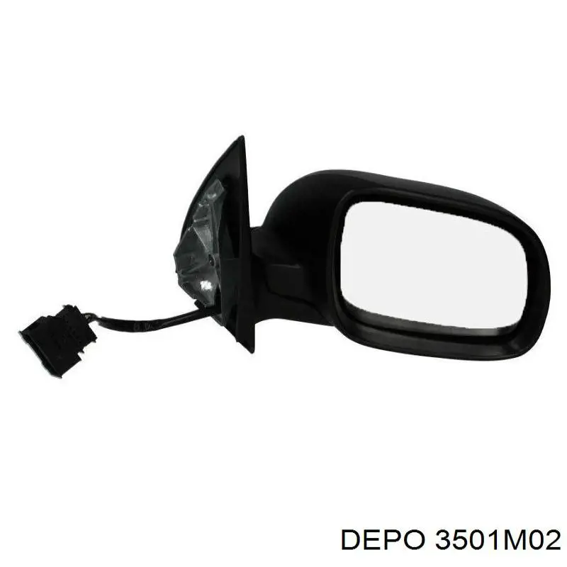 Retrovisor exterior derecho VAG 6Y0857538B41