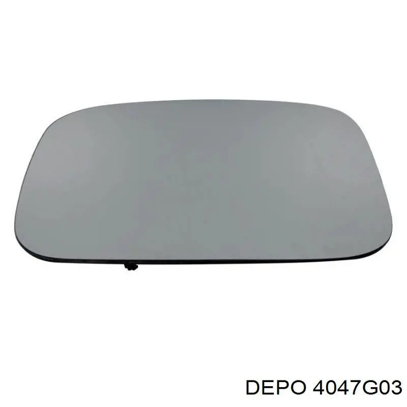 4047G03 Depo/Loro cristal de espejo retrovisor exterior izquierdo