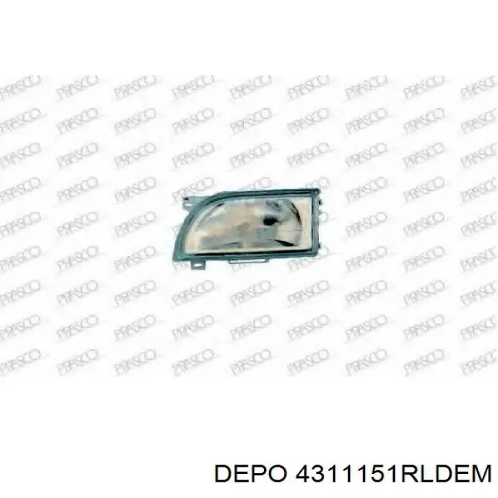 4311151RLDEM Depo/Loro/Abakus Luz derecha