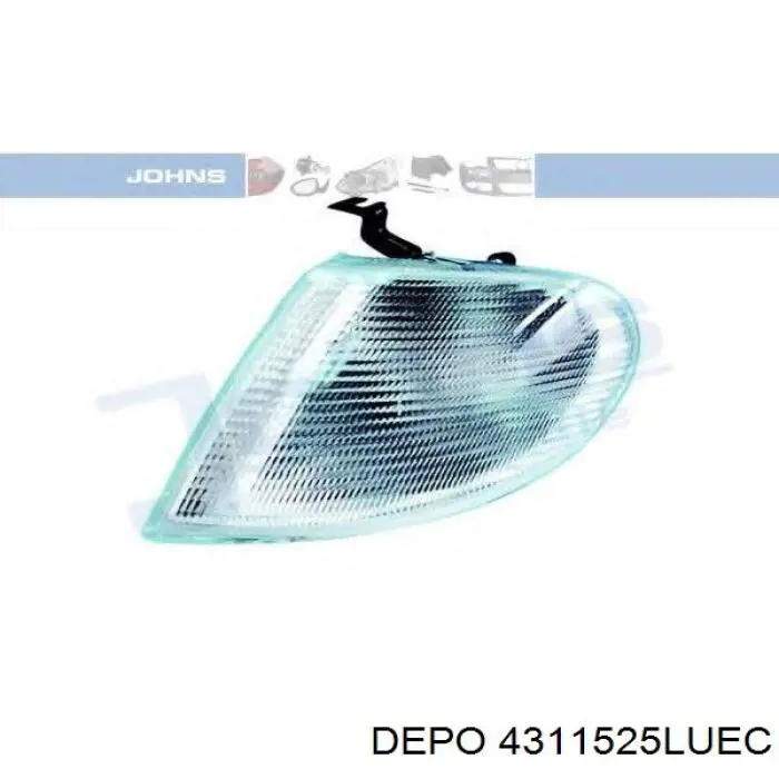 Intermitente izquierdo Depo/Loro/Abakus 4311525LUEC precio, desde 17,46 EUR
