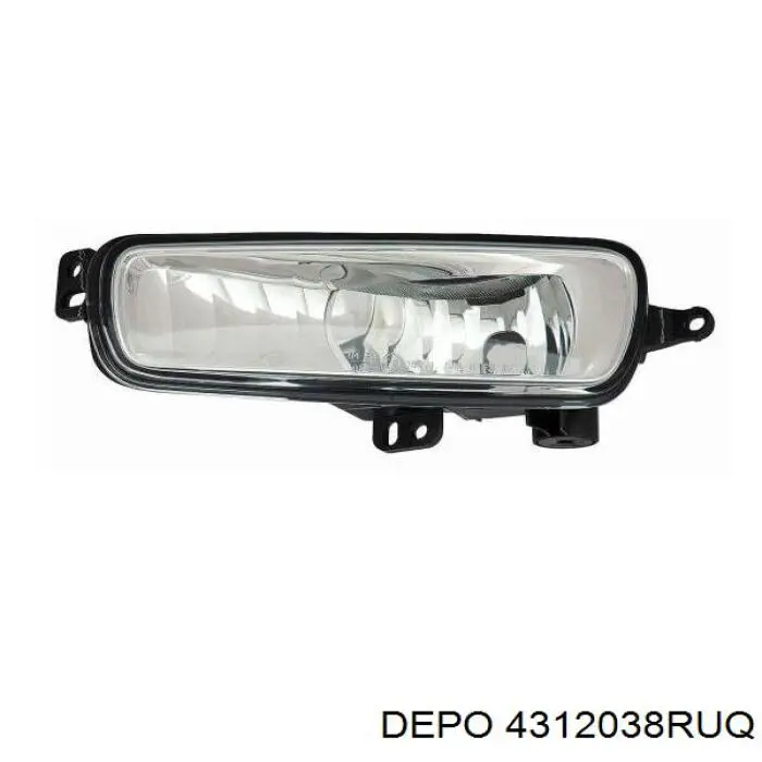 Luz antiniebla derecha Ford Focus 3 (CB8)