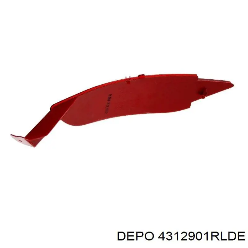 Deflector parachoques trasero derecho Depo/Loro/Abakus 4312901RLDE precio, desde 19,03 EUR