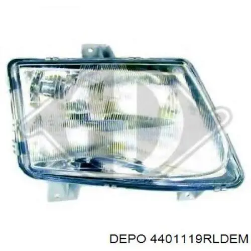 Faro derecho para Mercedes V (638)