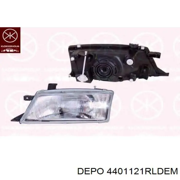 Faro derecho para Mercedes C (S202)