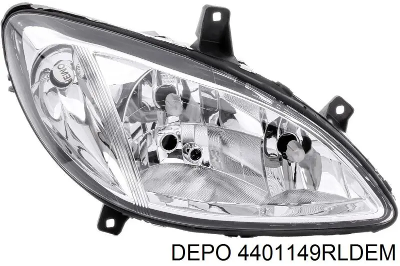 4401149RLDEM Depo/Loro/Abakus Luz derecha