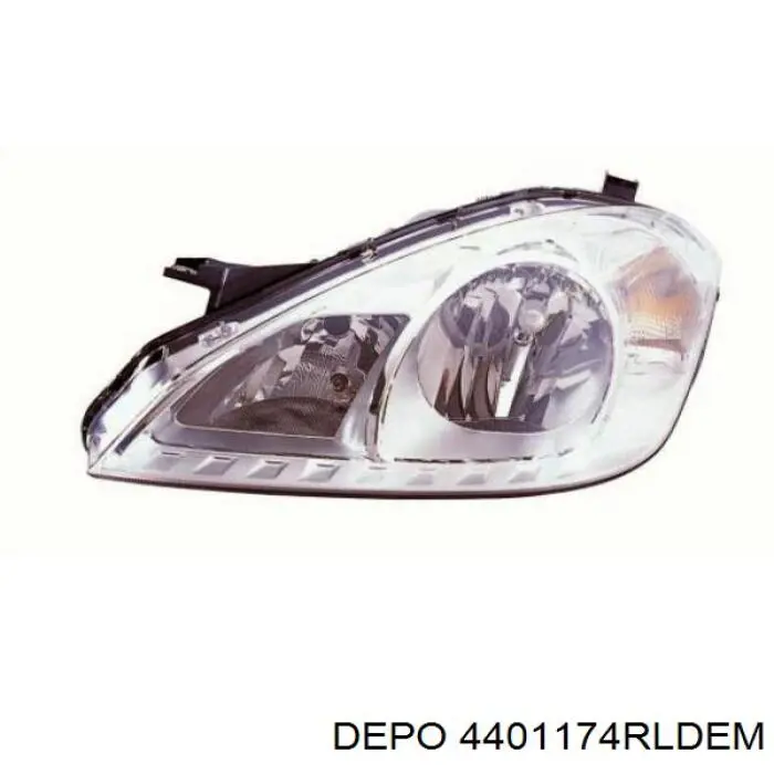 440-1174R-LD-EM Depo/Loro faro derecho