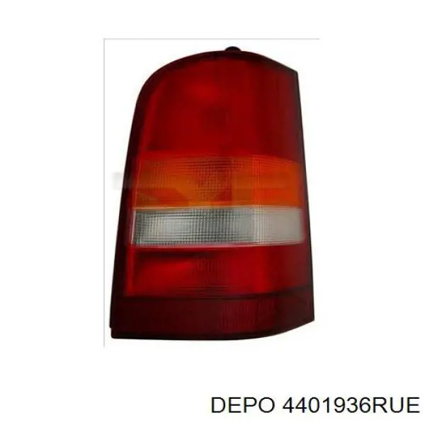 4401936RUE Depo/Loro/Abakus Piloto trasero derecho