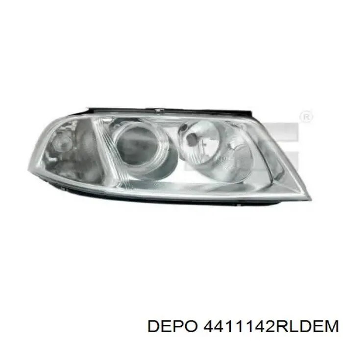 4411142RLDEM Depo/Loro/Abakus Luz derecha