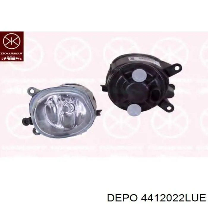 4412022LUE Depo/Loro/Abakus Luces antiniebla  izquierdo