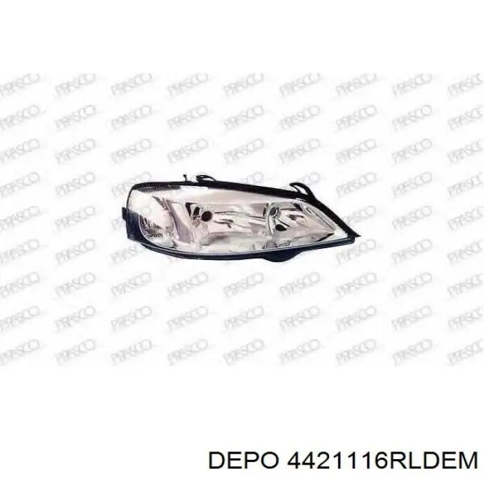 4421116RLDEM Depo/Loro/Abakus Luz derecha