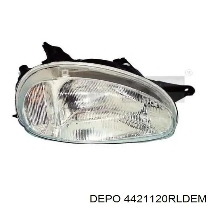 442-1120R-LD-EM Depo/Loro faro derecho