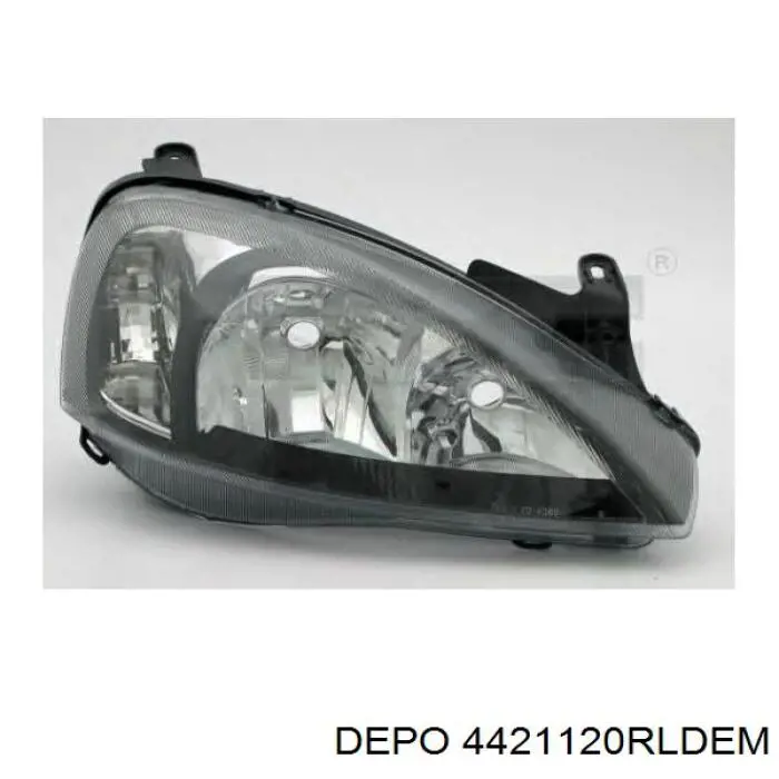 Faro derecho Opel Corsa 93, 94, 98, 99