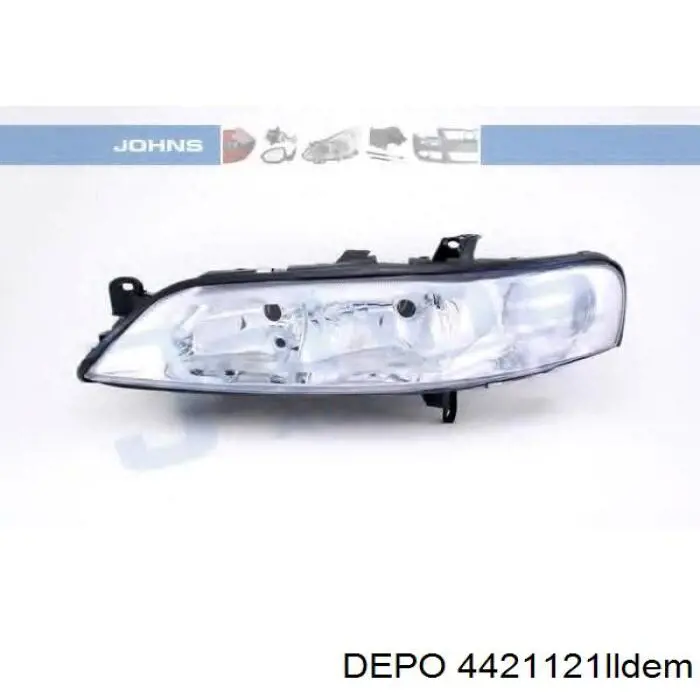 Faro izquierdo Opel Vectra 36