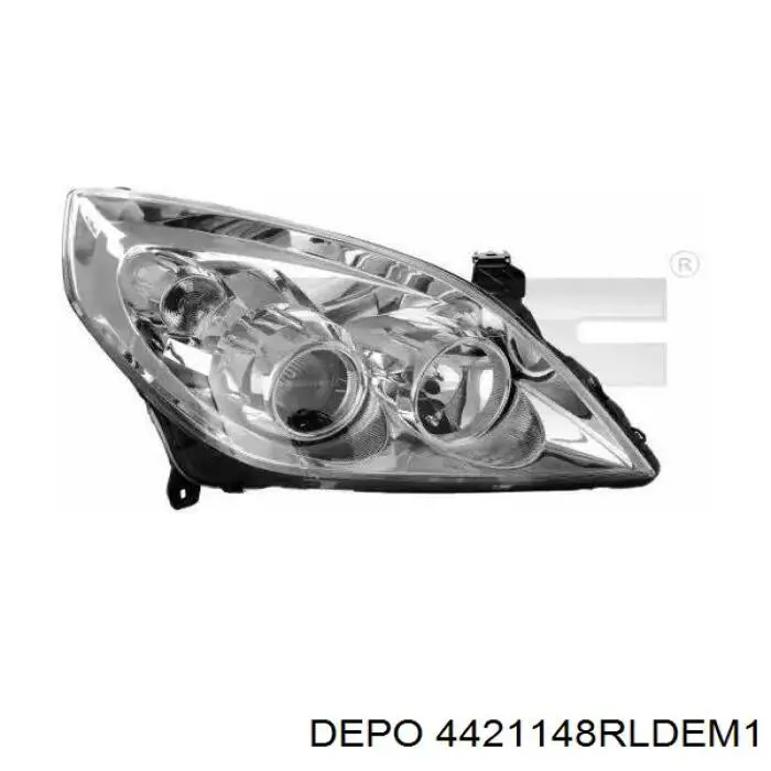 4421148RLDEM1 Depo/Loro/Abakus Luz derecha