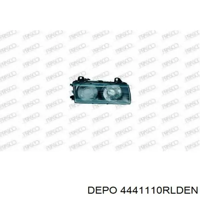 444-1110R-LD-EN Depo/Loro faro derecho