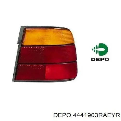 4441903RAEYR Depo/Loro/Abakus Piloto trasero exterior derecho