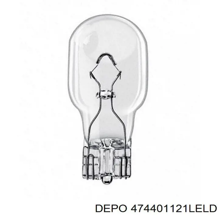 474401121LELD Depo/Loro cristal de faro izquierdo