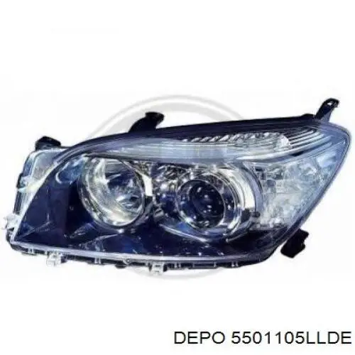 Faros delantero izquierdo para Peugeot 309 1