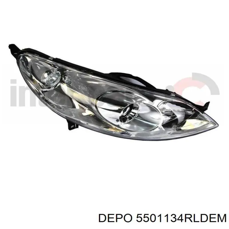 550-1134R-LD-EM Depo/Loro faro derecho