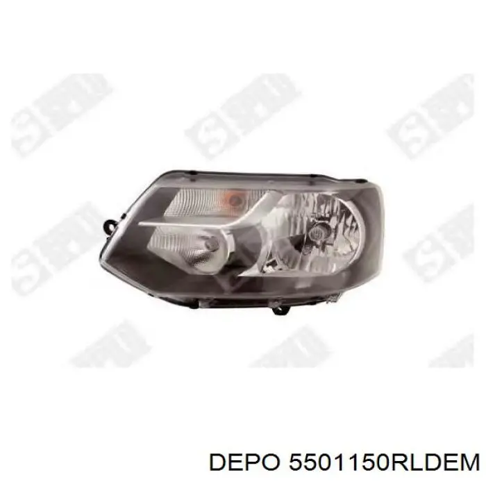 550-1150R-LD-EM Depo/Loro faro derecho