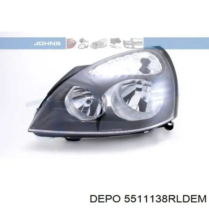 5511138RLDEM Depo/Loro/Abakus Luz derecha