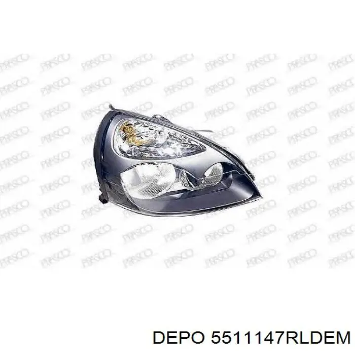 5511147RLDEM Depo/Loro/Abakus Luz derecha