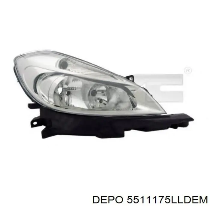 Faro izquierdo 5511175LLDEM Depo/Loro/Abakus