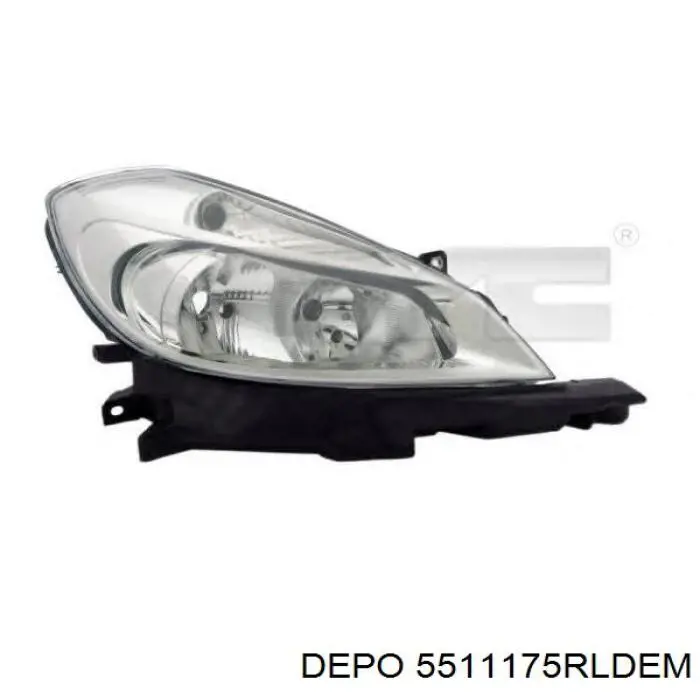 Faro derecho 5511175RLDEM Depo/Loro/Abakus