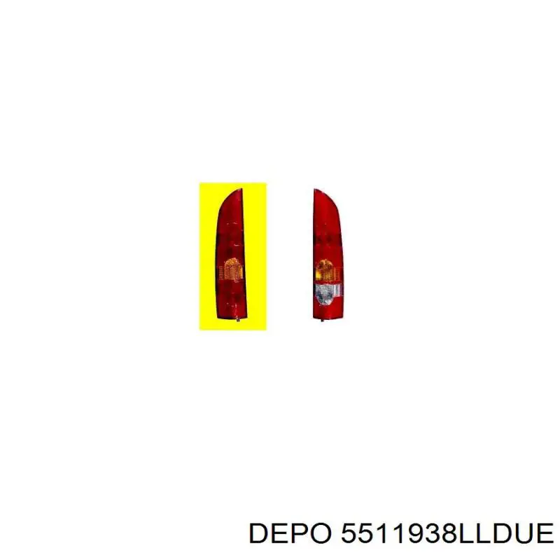 Comprar 5511938LLDUE Depo/Loro/Abakus Piloto trasero izquierdo