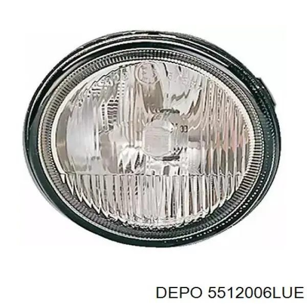 5512006LUE Depo/Loro/Abakus Luz antiniebla izquierda