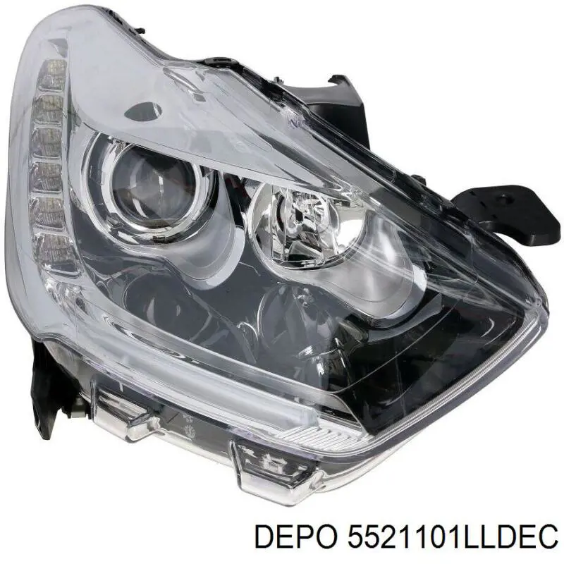 552-1101L-LD-EC Depo/Loro faro izquierdo