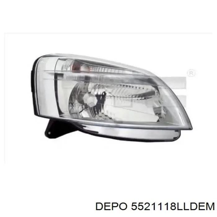 552-1118L-LD-EM Depo/Loro faro izquierdo