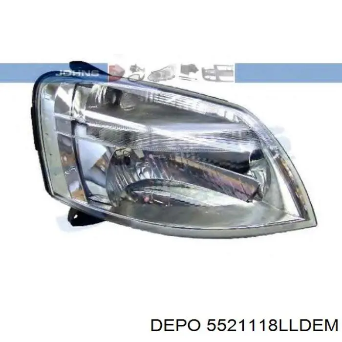 Comprar 5521118R Peugeot/Citroen Faro delantero izquierdo