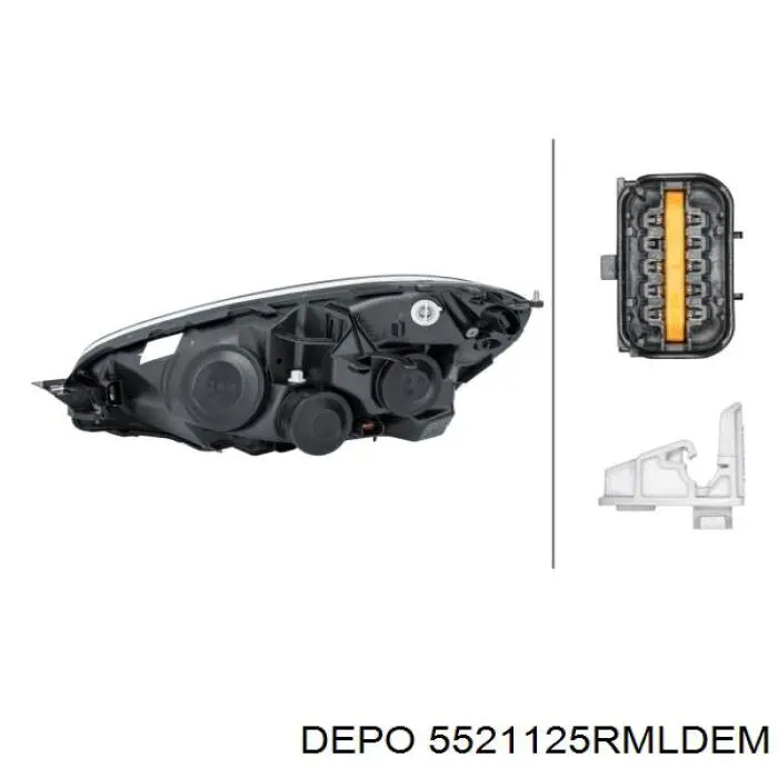 5521125RMLDEM Depo/Loro/Abakus Luz derecha