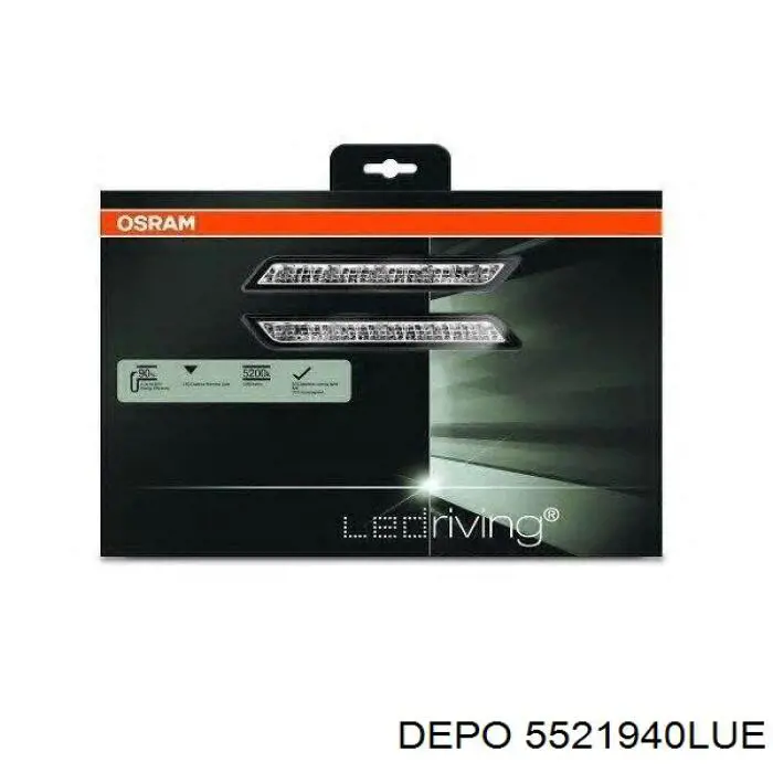 5521940LUE Depo/Loro/Abakus Piloto trasero exterior izquierdo