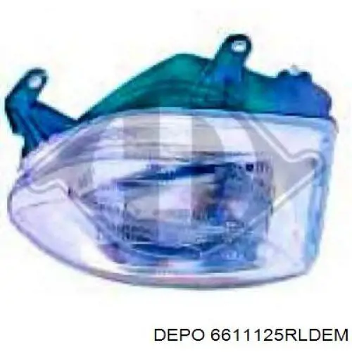 6611125RLDEM Depo/Loro/Abakus Luz derecha