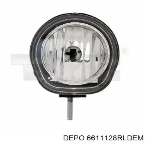 661-1128R-LD-EM Depo/Loro faro derecho