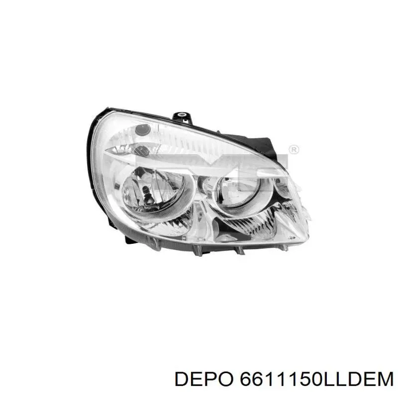 Faro izquierdo 6611150LLDEM Depo/Loro/Abakus