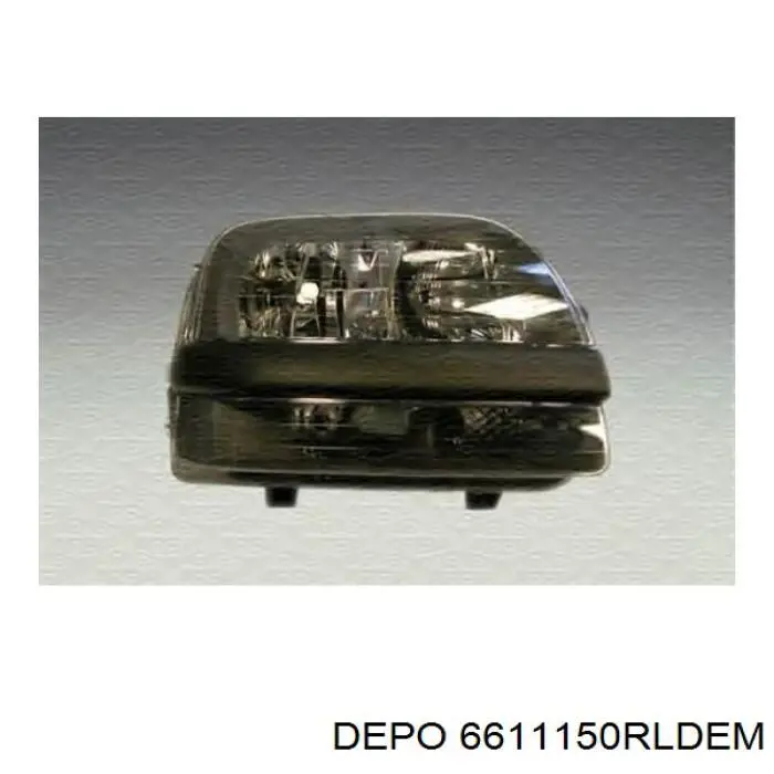 6611150RLDEM Depo/Loro/Abakus Luz derecha