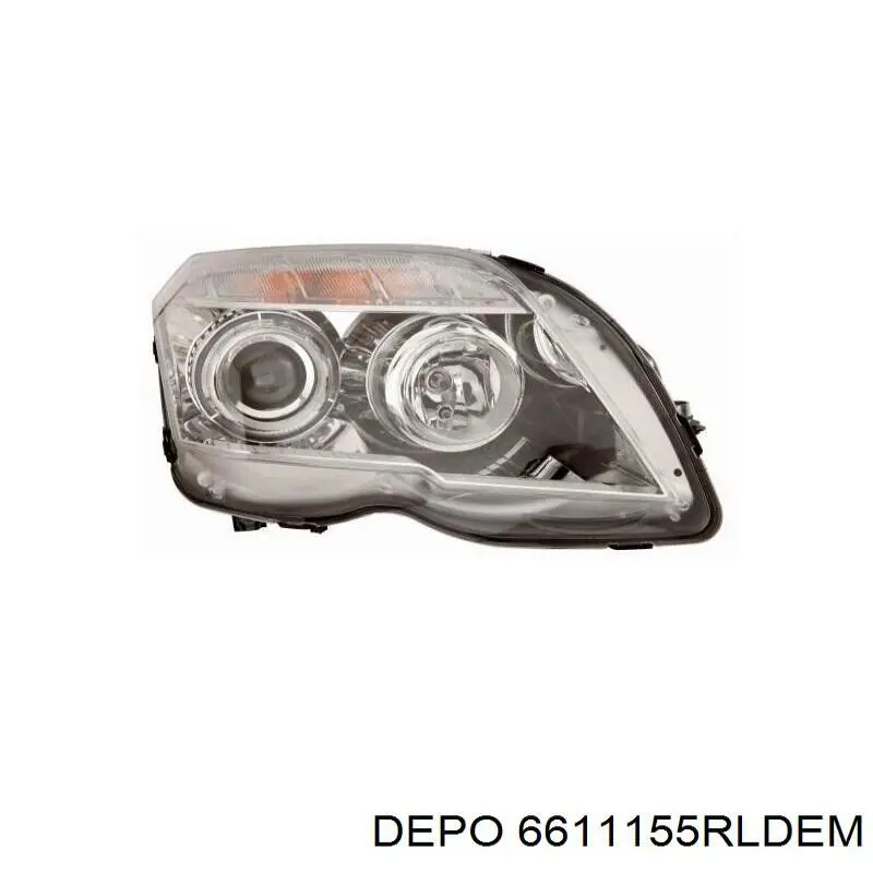 Faro derecho 6611155RLDEM Depo/Loro/Abakus