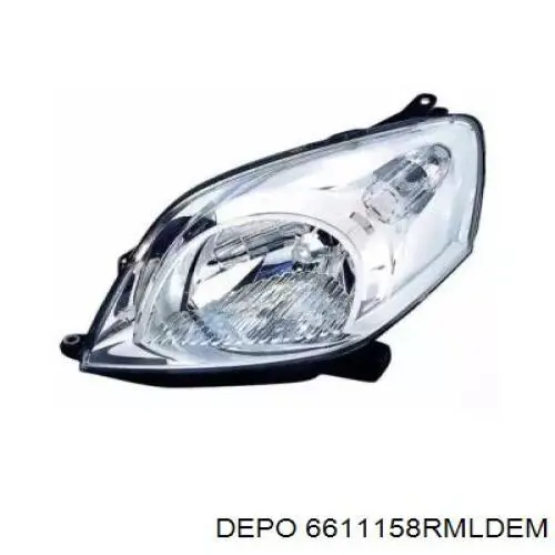 6611158RMLDEM Depo/Loro/Abakus Luz derecha
