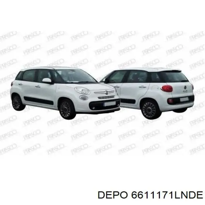 Faro izquierdo LPO232 Magneti Marelli