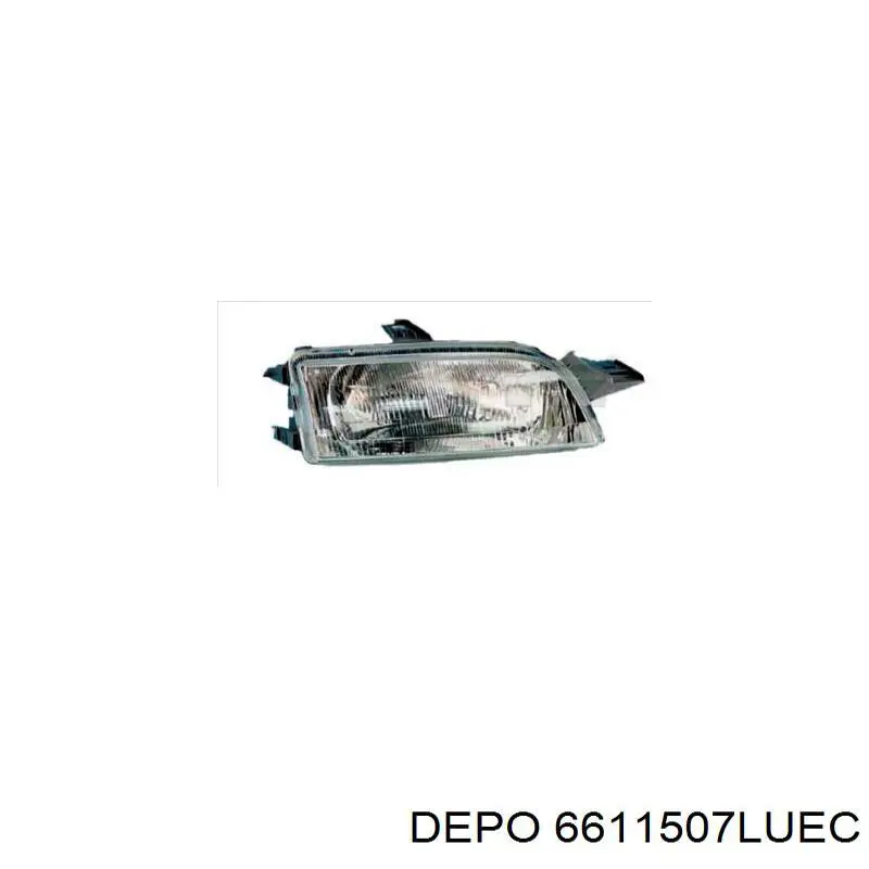 Luz indicadora izquierdo HELLA 2BA006749051