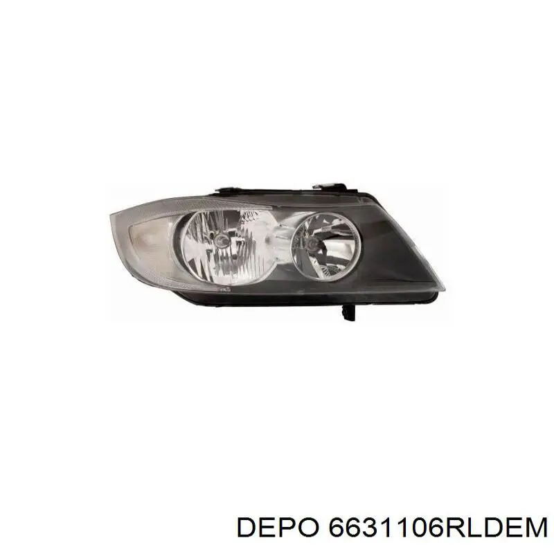 663-1106R-LD-EM Depo/Loro faro derecho